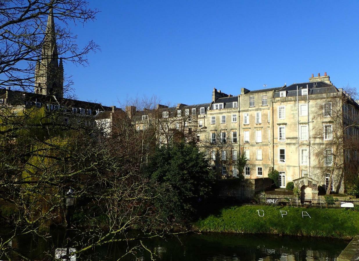 Georgian House - Fantastic Central Apartment With Fabulous Views Bath Exterior foto